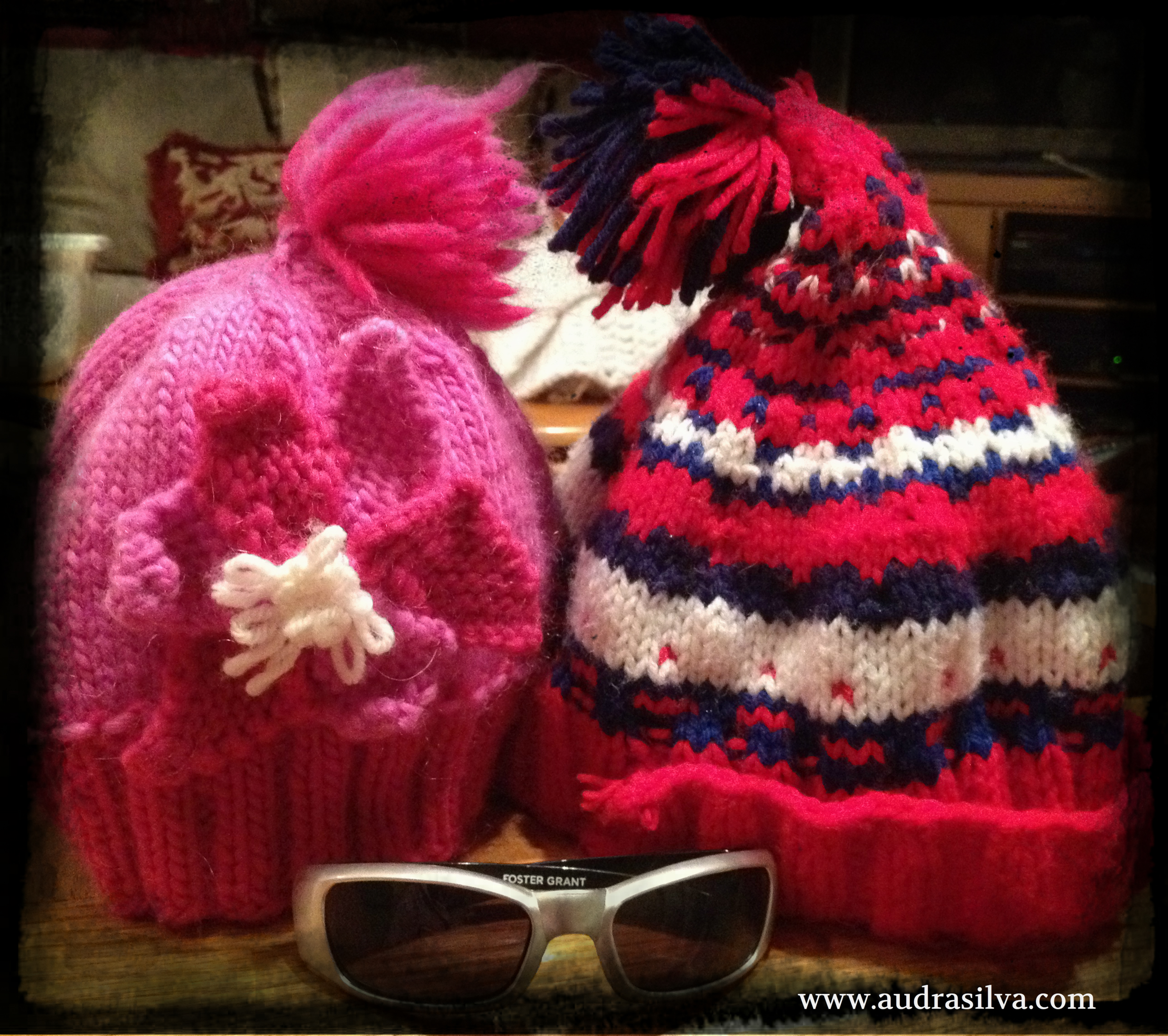 Knit Hats (& link up)